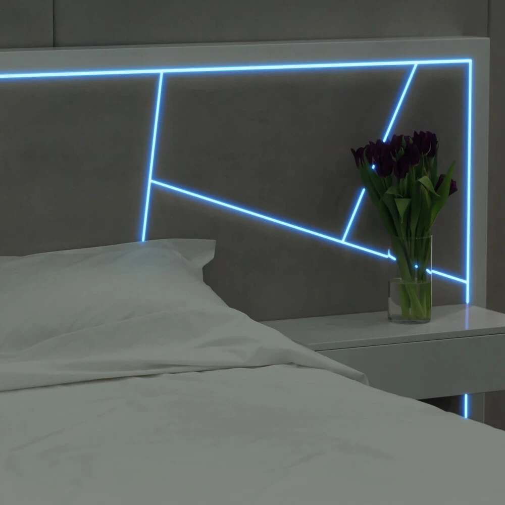 Premium 24V RGB-WW COB LED Streifen IP20 Funk-Set & Netzteil 1m – Bild 10